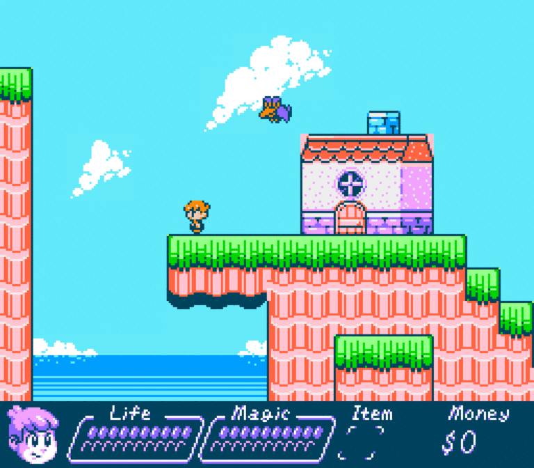 Orange Island: nuovo gioco indie 8 bit