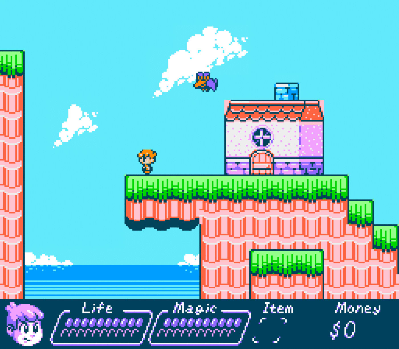 Orange Island: nuovo gioco indie 8 bit