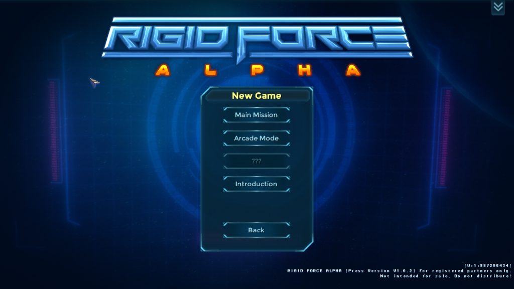 Recensione rigid force alpha menù