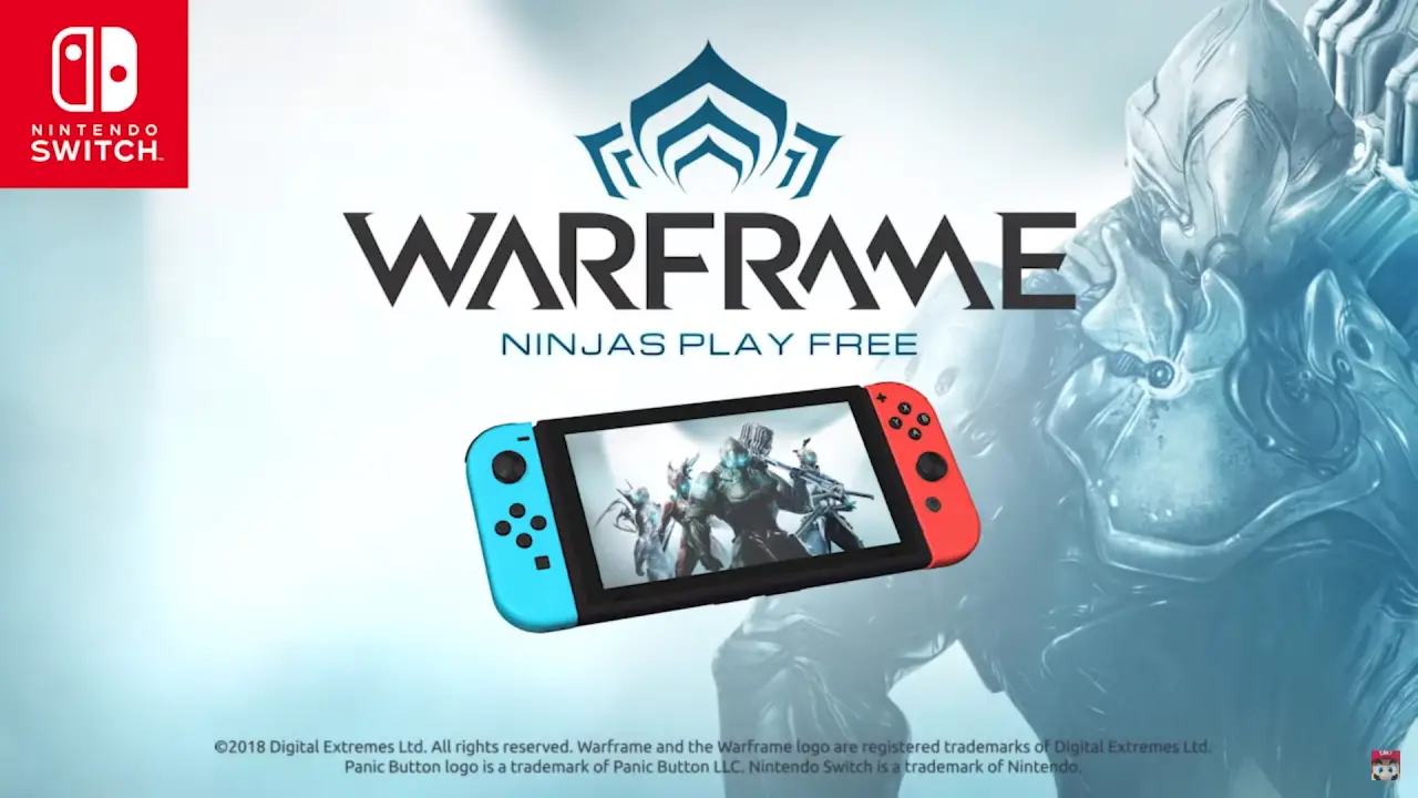 Ufficiale la release date di Warframe: a breve il debutto su Nintendo Switch