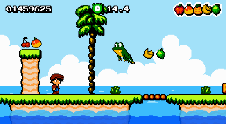 Miles & Kilo stile Mario Bros