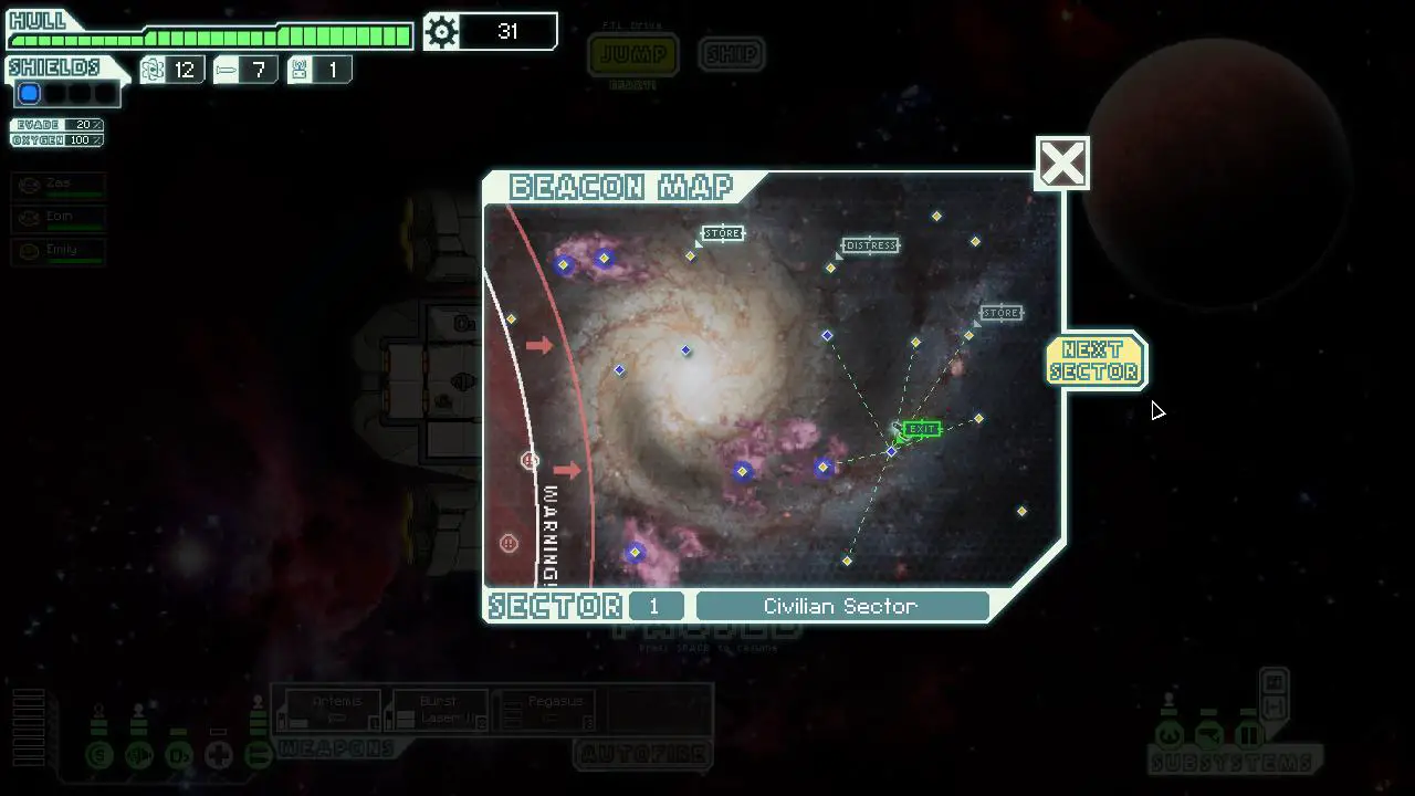 Perché giocare: FTL (Faster Than Light) 1