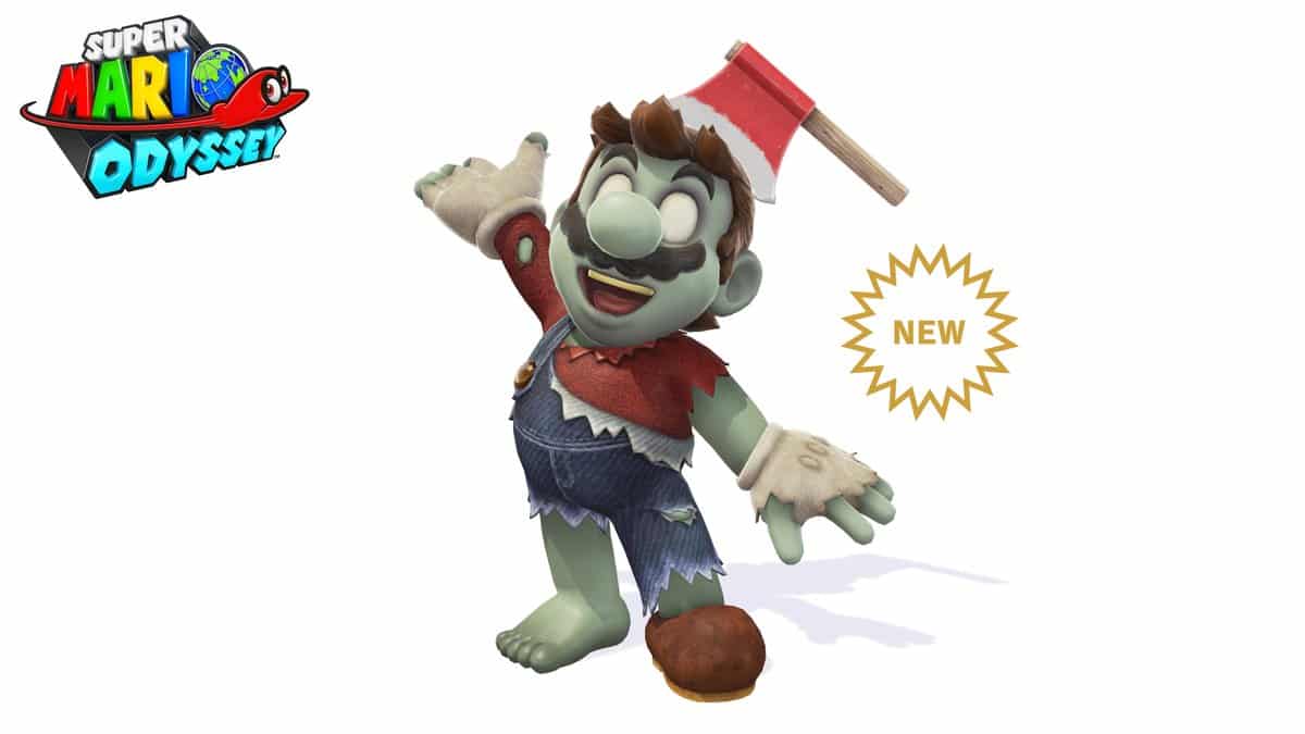 Mario Zombie approda su Super Mario Odyssey 2