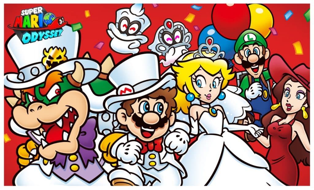 Buon primo compleanno super mario odyssey Super mario odyssey