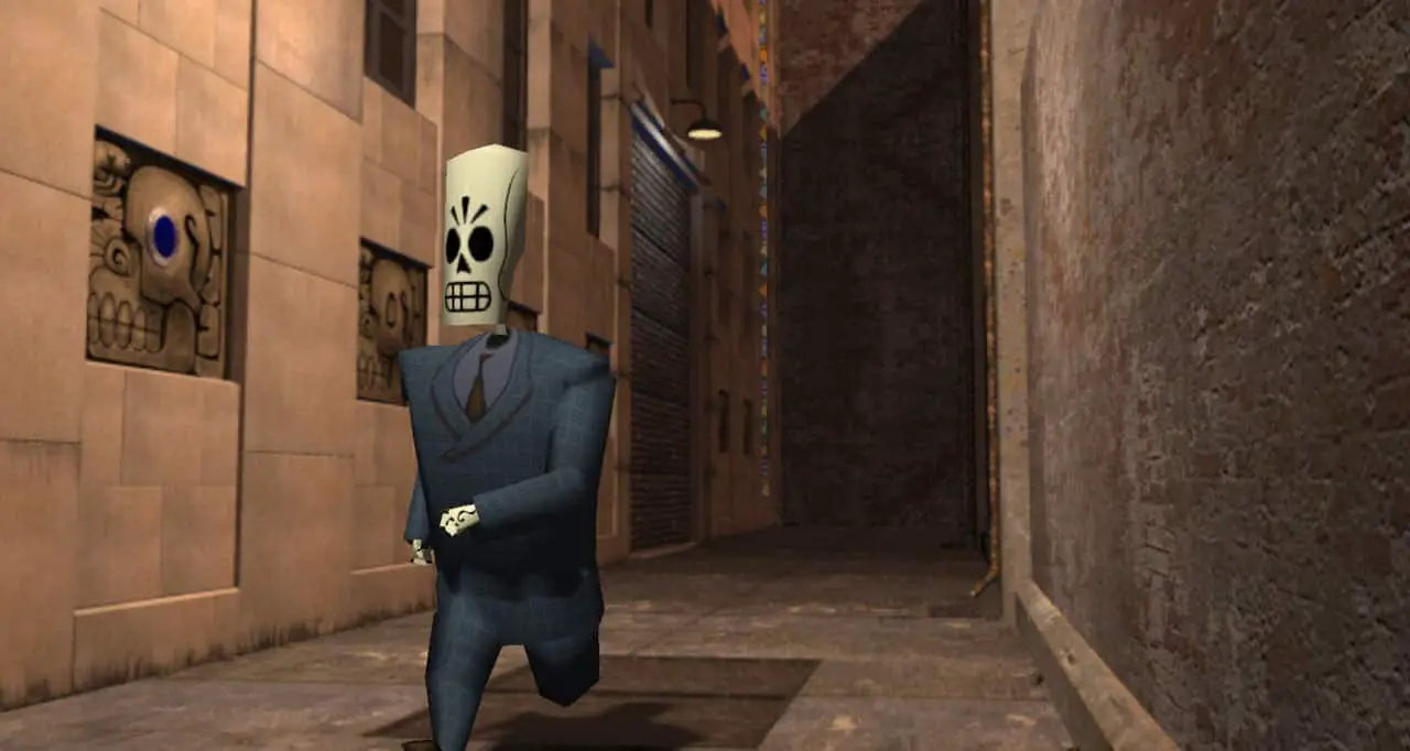 Grim Fandango gameplay