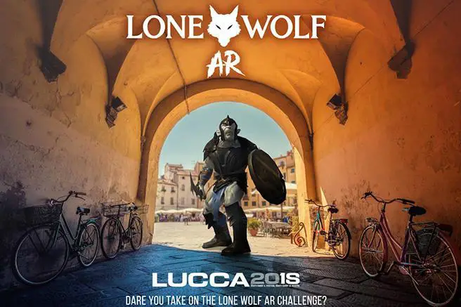 Da oggi a Lucca Comics & Games potrete provare l'innovativo Lone Wolf AR