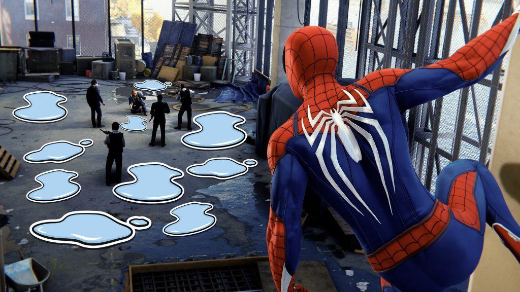 Marvel's spider-man non si perde in un bicchier d'acqua e nemmeno nelle pozzanghere Marvels-spider-man-stickers