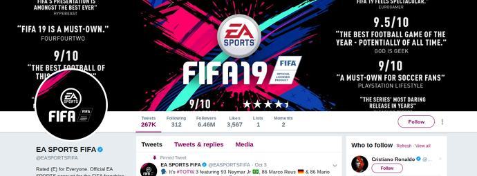 Ronaldo EA twitter