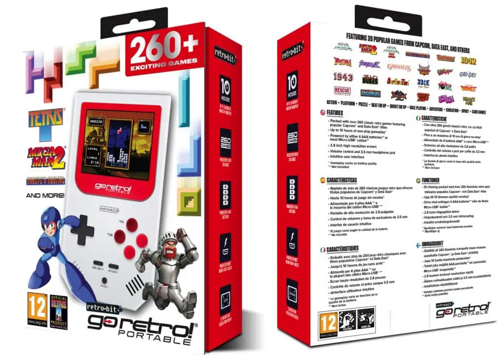 Go Retro! Portable: una nuova console simile al Game Boy