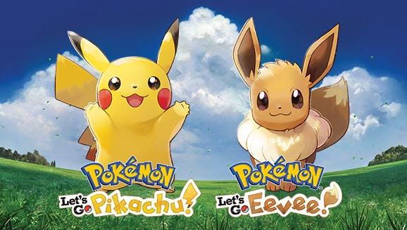 pokemon let's go pikachu e eevee