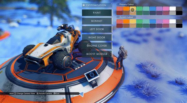 No Man's Sky Personalizzazione