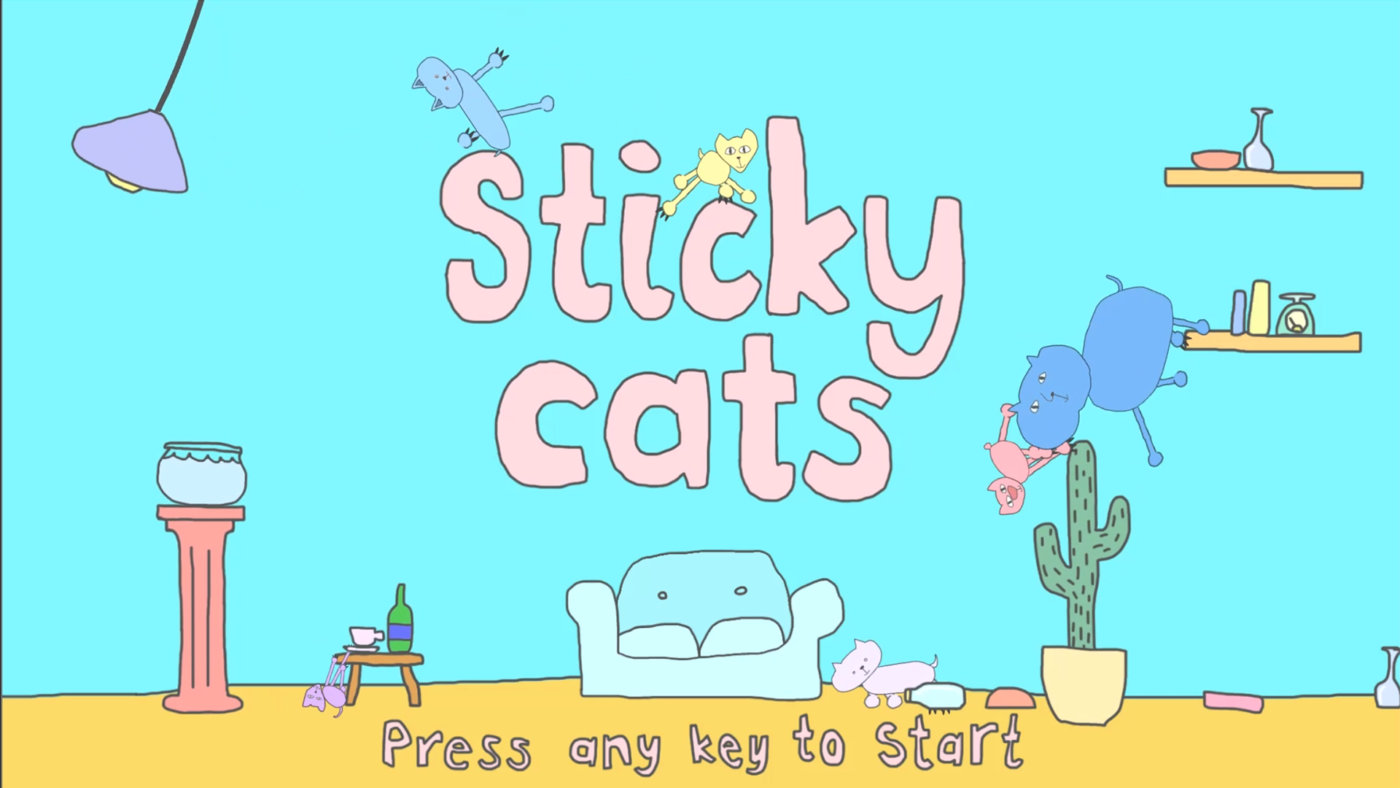 Sticky Cats: vorreste essere un gatto appiccicoso?