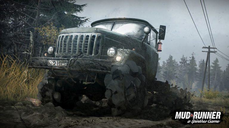 Spintires: mudrunner arriva su nintendo switch