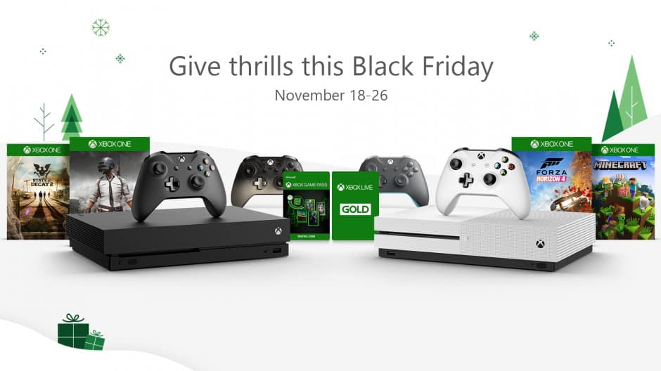 Black Friday Microsoft Xbox 2018