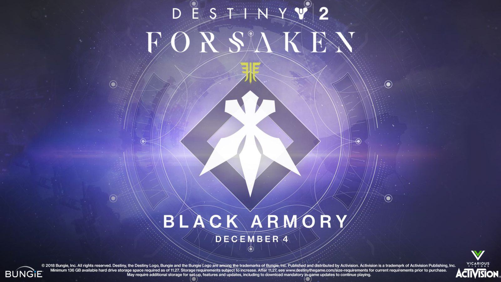 Destiny 2 Black Armory Armeria Nera data uscita lancio Contenuti Stagione 5 Season Nuove Armi Quest
