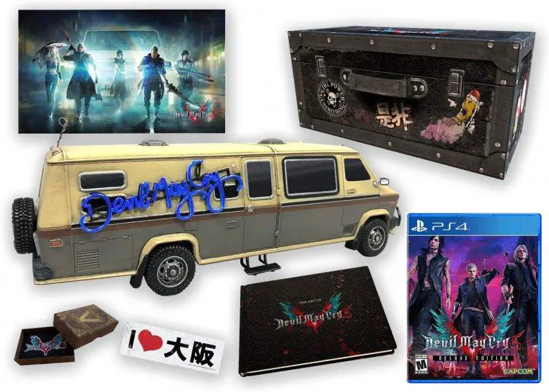 Devil May Cry 5 DMC 5 Collector's Edition Edizione da Collezione Contenuto data uscita lancio gadget prezzo