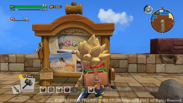 Dragon Quest Builders 2 Bulletin Board