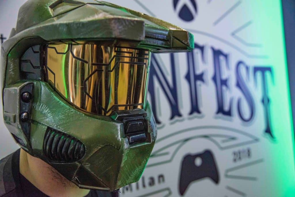 Anche master chief partecipa alla prima xbox fanfest italiana Anche master chief partecipa alla prima xbox fanfest italiana