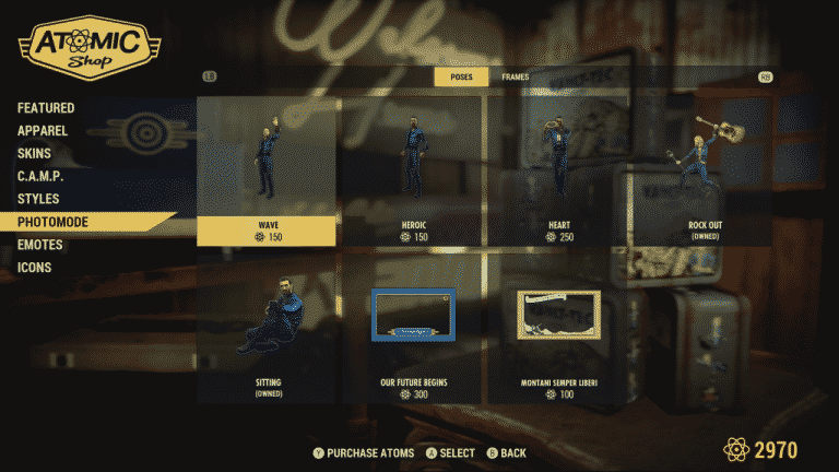 Bethesda presenta l’Atomic Shop