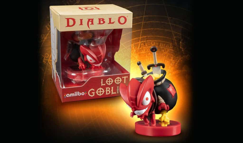 diablo 3 eternal collection amiibo gioco switch nintendo funzioni uscita statua figure merchandise
