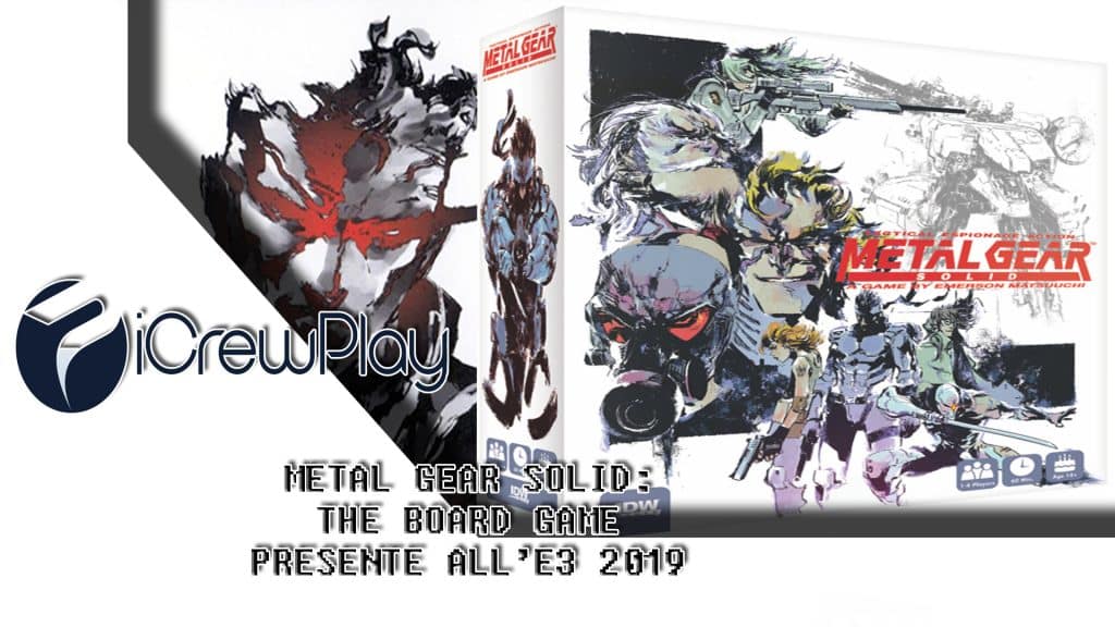 Konami e idw games annunciano il gioco da tavolo di metal gear solid Metal gear solid: the board game