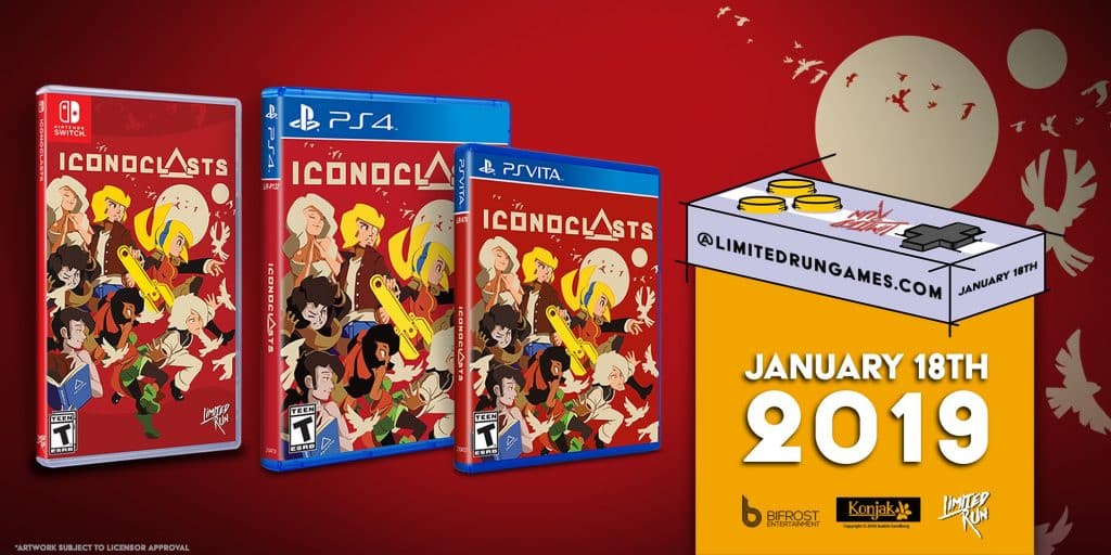 Annunciata l'edizione fisica di iconoclasts per playstation 4, switch e playstation vita Iconoclasts in versione fisica