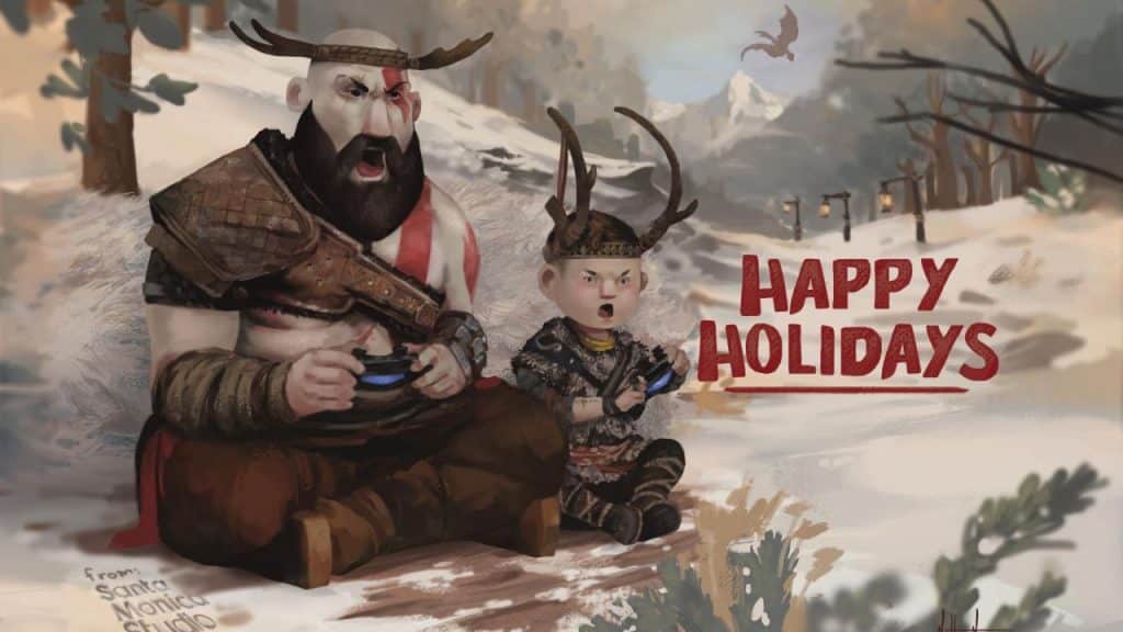A natale tutto è bene quel che finisce bene, anche per un giovane fan di god of war God of war