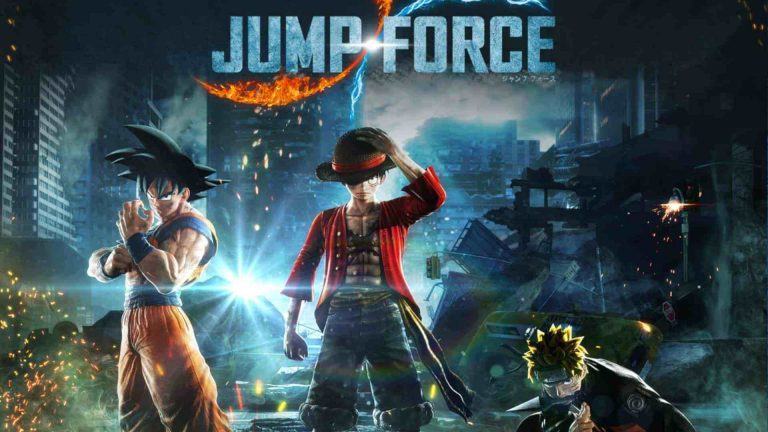 Jump force: rivelata modalità storia e menù creazione personaggio