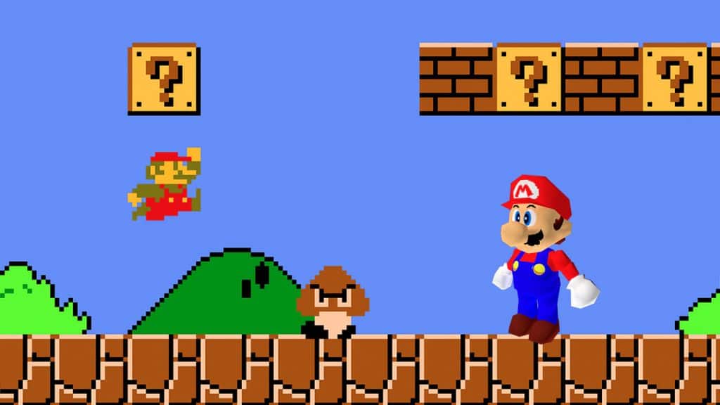 Super mario bros. Arriva su commodore 64! Super mario bros.. A 64 bit?!