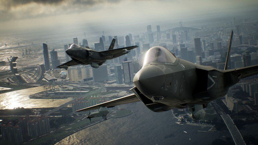 Ace combat 7: trailer per l'f-35c litghing ii! Ace combat