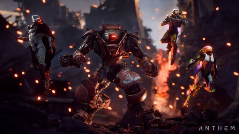 Anthem, il javelin interceptor in un corposo gameplay