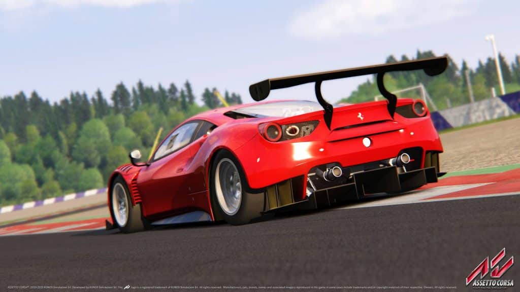 Assetto corsa competizione striglia 550 cavalli con la ferrari 488 gt3 Assetto corsa competizione