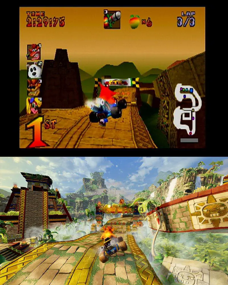 Crash Team Racing Nitro Fueled remake