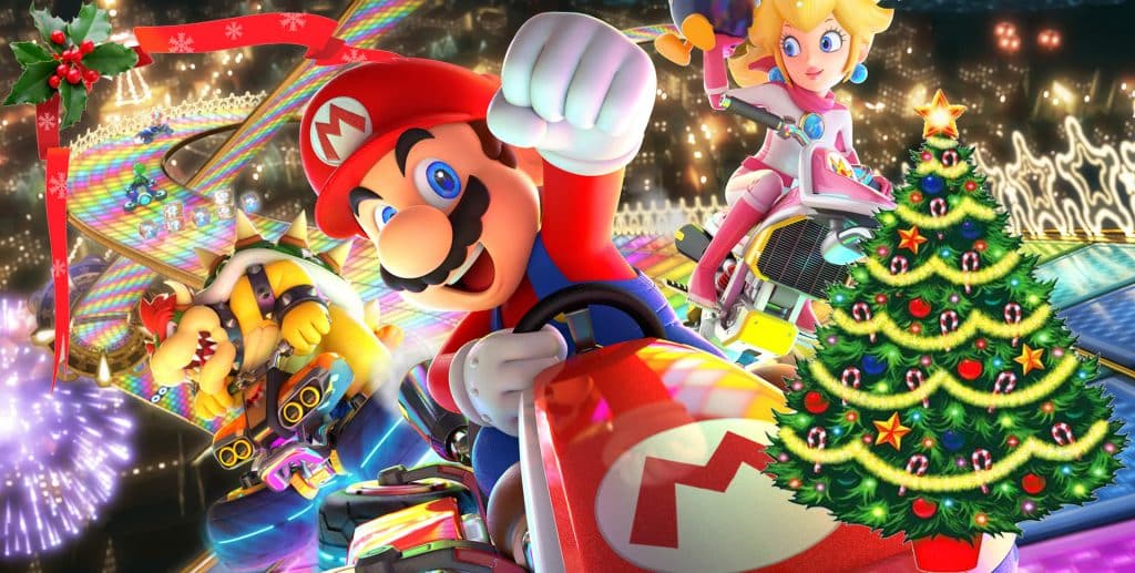 Natale in famiglia: mario kart! Mario kart natale