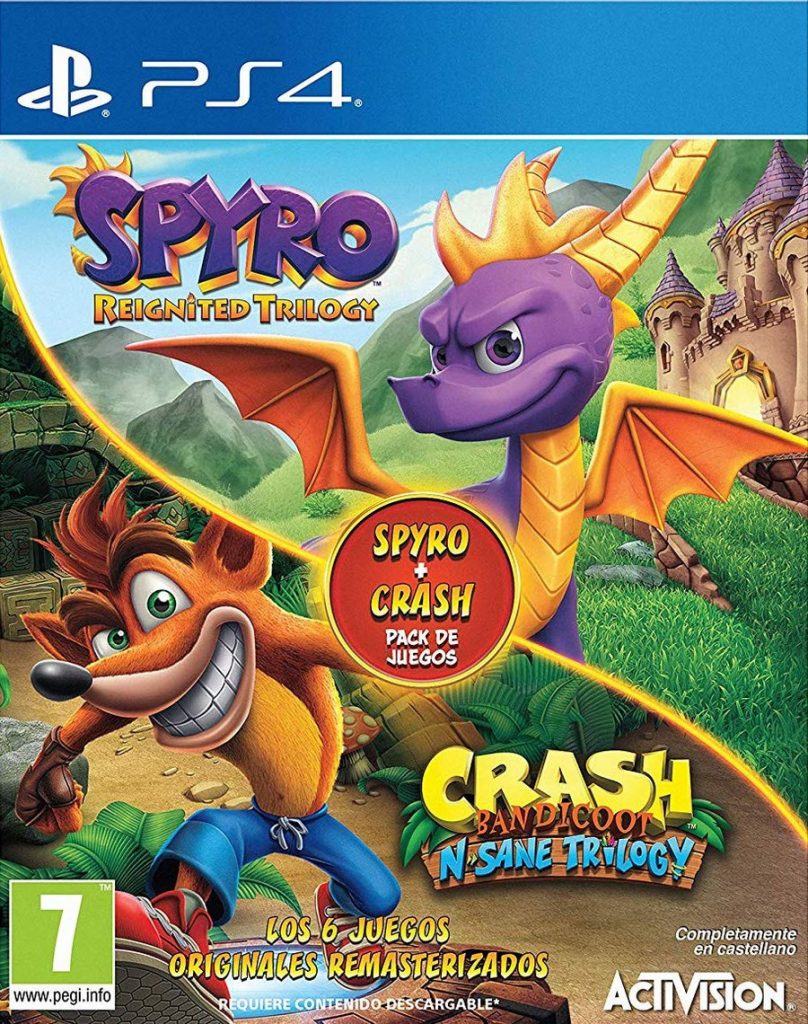 Spyro reignited trilogy e crash bandicoot n. Sane trilogy, spunta la versione bundle Crash bandicoot n. Sane trilogy, spyro reignited trilogy