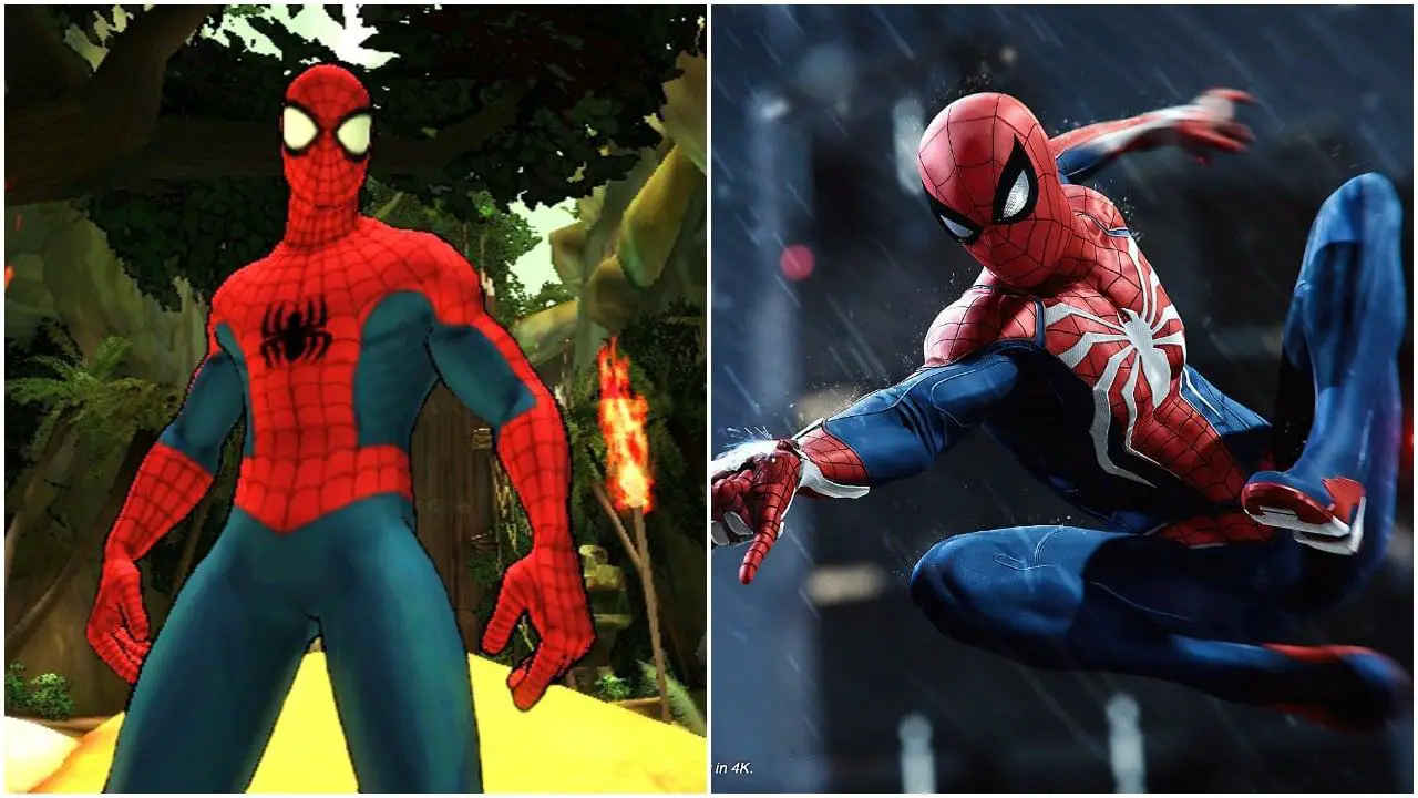 10YearsChallenge Spider-Man