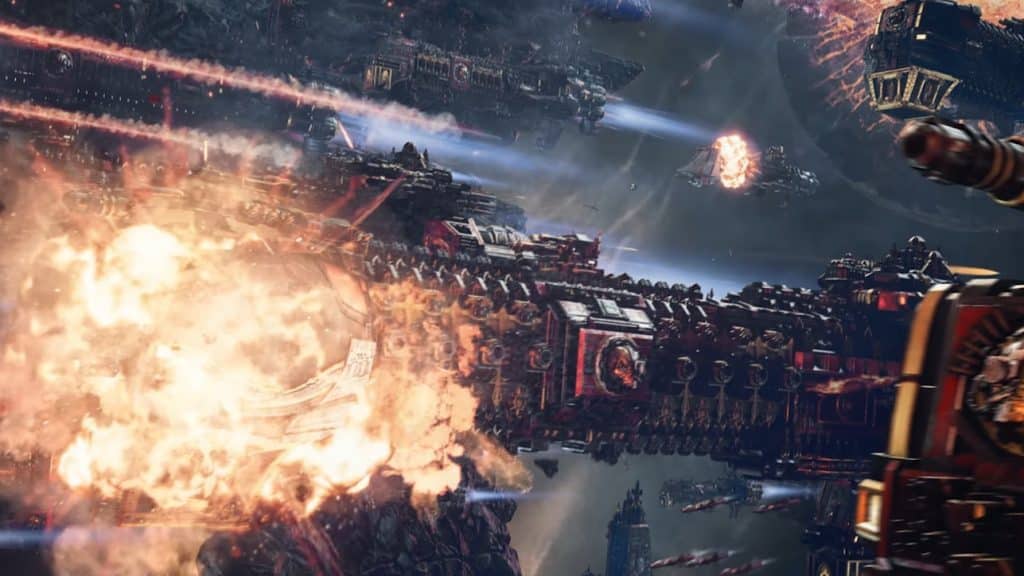 Battlefleet gothic: armada 2 si mostra nuovamente in video Battlefleet gothic: armada 2