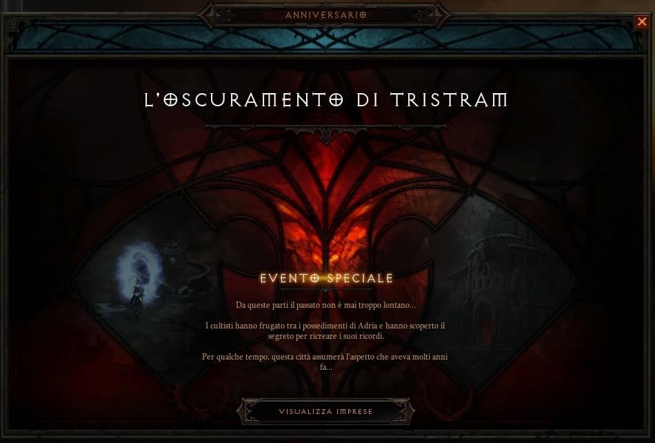 L'oscuramento Di Tristram