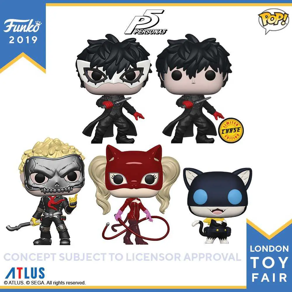 persona 5 funko pop gioco jrpg gdr uscita gennaio 24 america europa