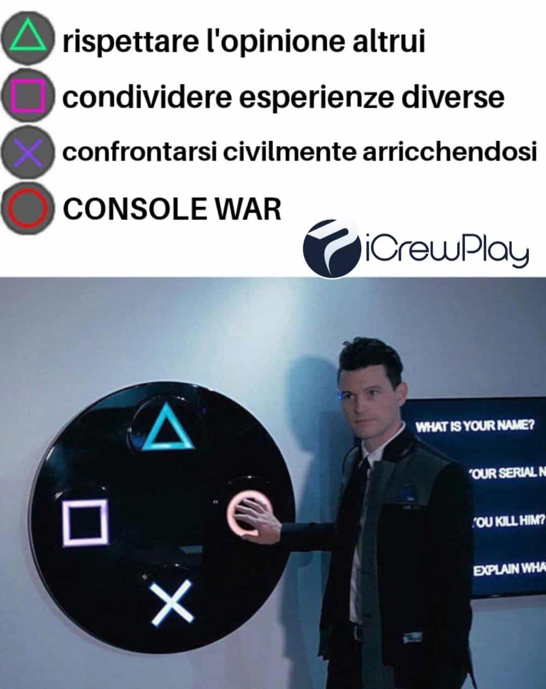 Icrewplay console war