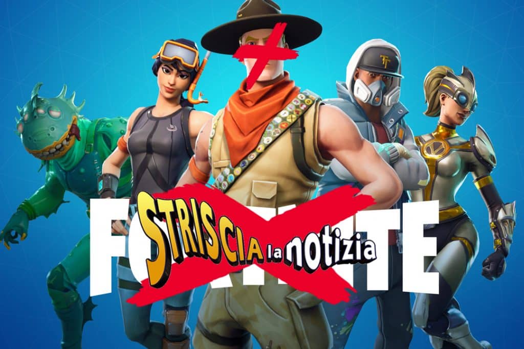 Fortnite e community videoludica criticati da striscia la notizia Fortnite: striscia la notizia, icrewplay