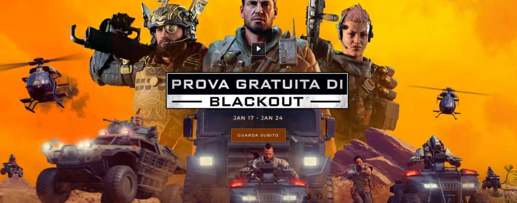 Call of duty black ops 4: versione free trial dal 17 gennaio Call of duty black ops 4