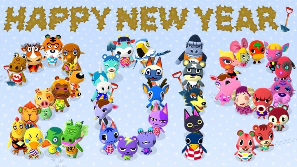 Animal crossing: un augurio per questo 2019. Coincidenze? Animal crossing: auguri di buon anno da nintendo