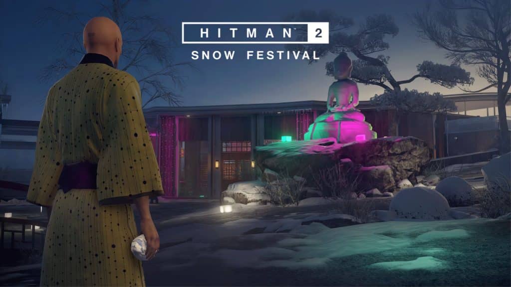 hitman 2 hokkaido snow festival contenuti della nuova mappa gioco stealth
