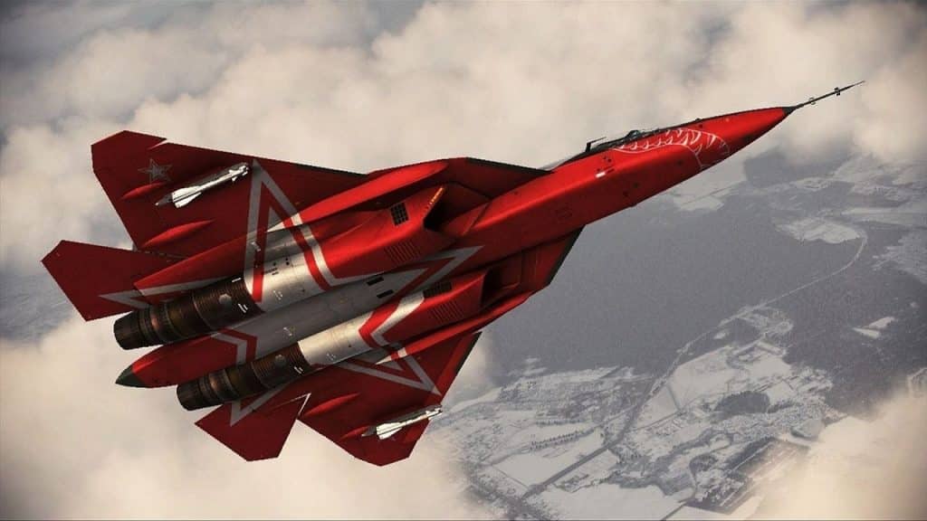 Ace combat 7: il sukhoi 57 vola in video! Ace combat 7: sukhoi 57