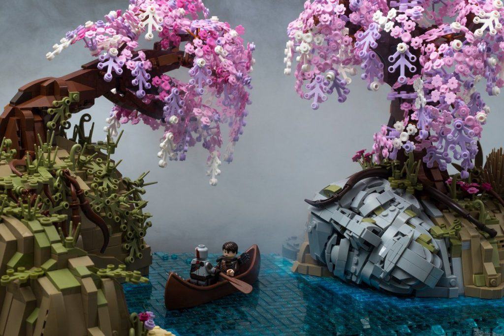 God of war - ricreato uno dei suoi regni con i lego God of war