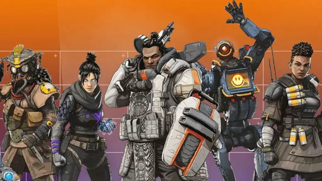 Tutti gli eroi disponibili su Apex Legends