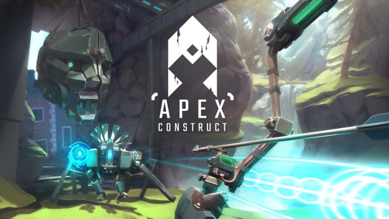 Apex construct per oculus quest giocato su un campo da calcio