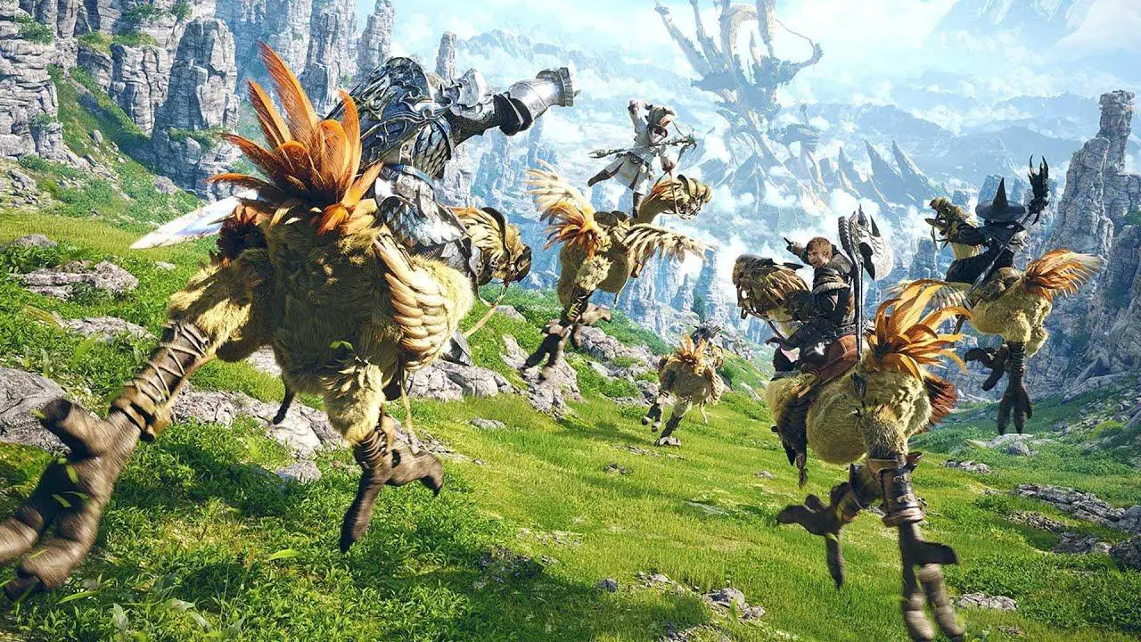 Final Fantasy XIV grafica