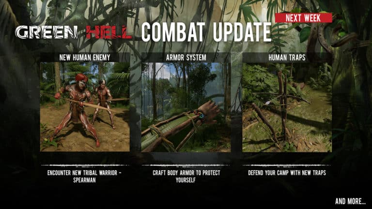 Green hell combat update now live!